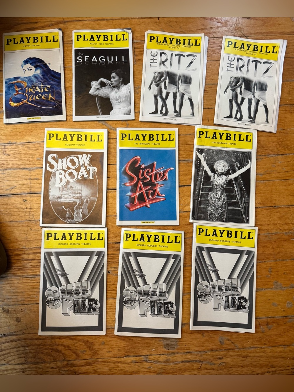 Theatre playbills